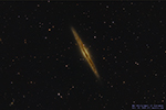 NGC 891 Silver Sliver Galaxy